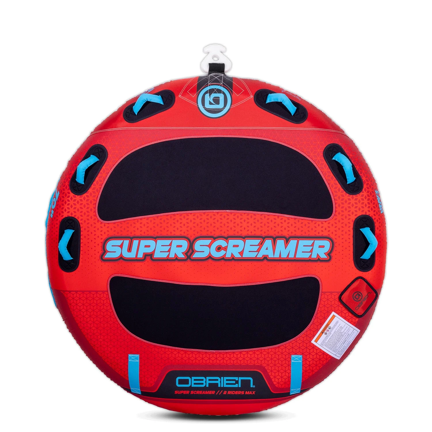 O'Brien Ultra Screamer 3 Person Towable Tube, Red/Blue view 2