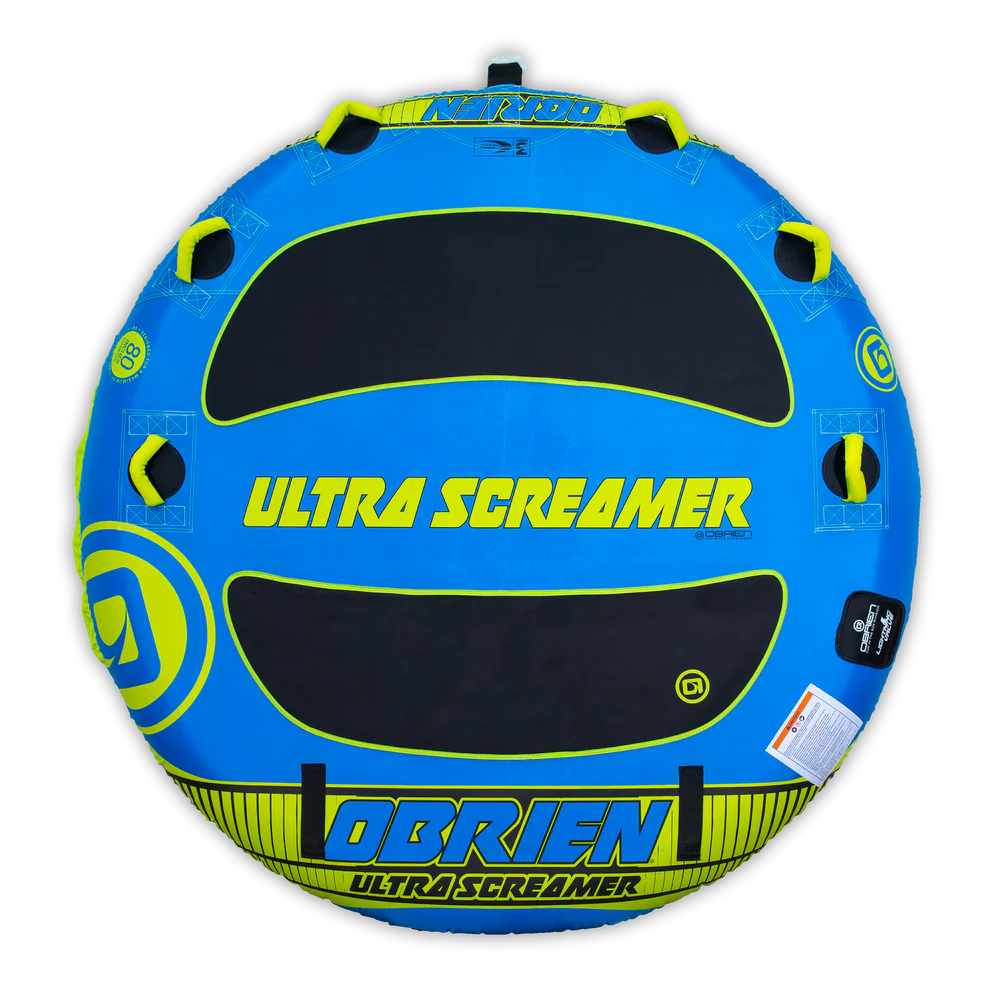 O'Brien Ultra Screamer 3 Person Towable Tube, Red/Blue